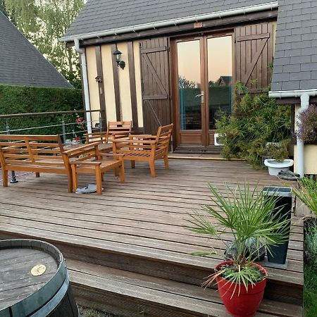 Le Chalet Normand Мервил-Франсвил-Плаж Екстериор снимка